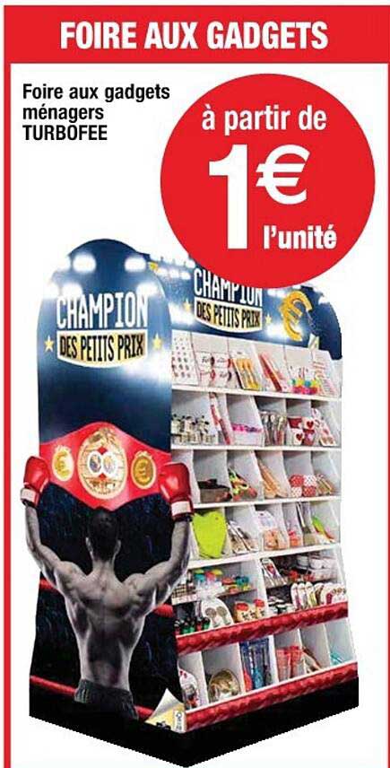 foire aux gadgets ménagers turbofee