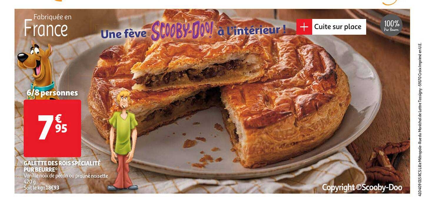 galette des rois spécialité pur beurre