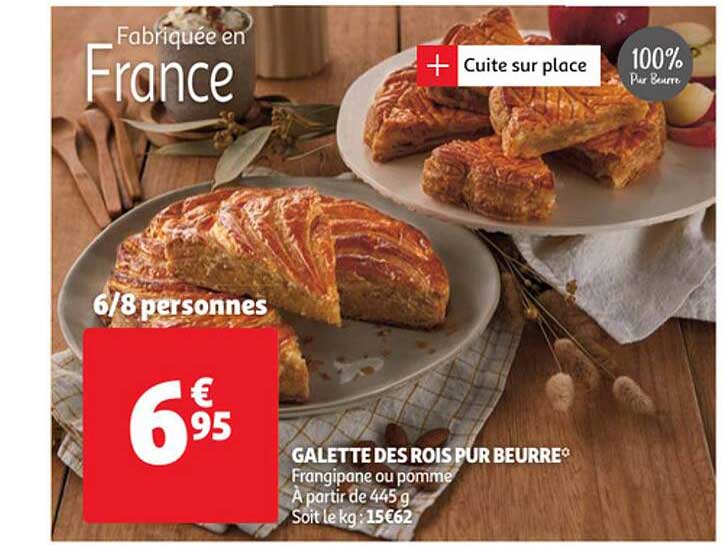 galettes des rois pur beurre