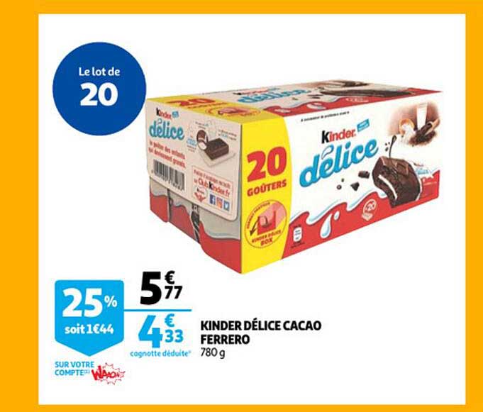 Kinder Délice Cacao Ferrero