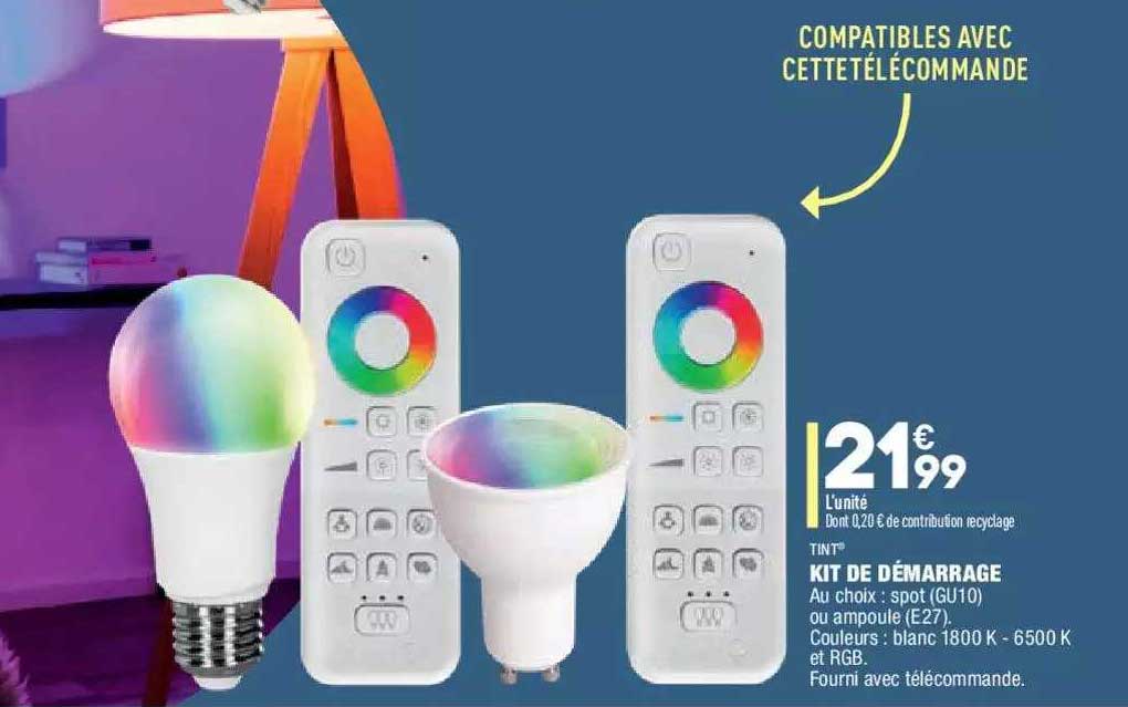 kit de démarrage tint