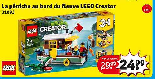 La Péniche Au Bord Du Fleuve Lego Creator