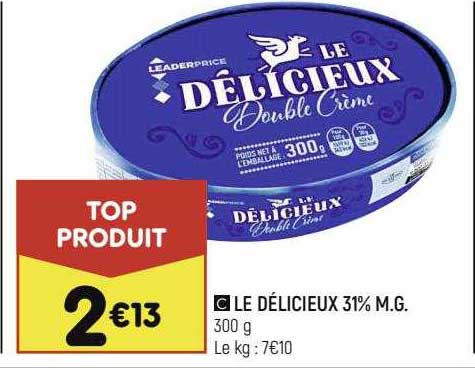 le délicieux 31% m.g.