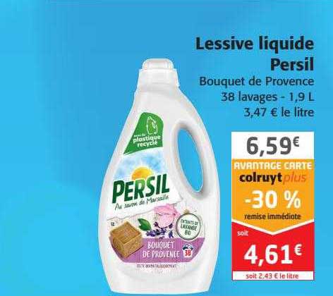 Lessive Liquide Persil