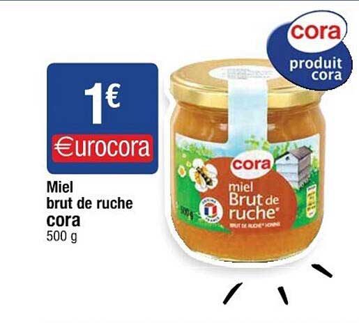 miel brut de ruche cora