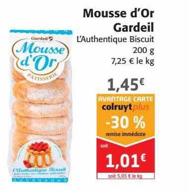 Mousse D'or Gardeil