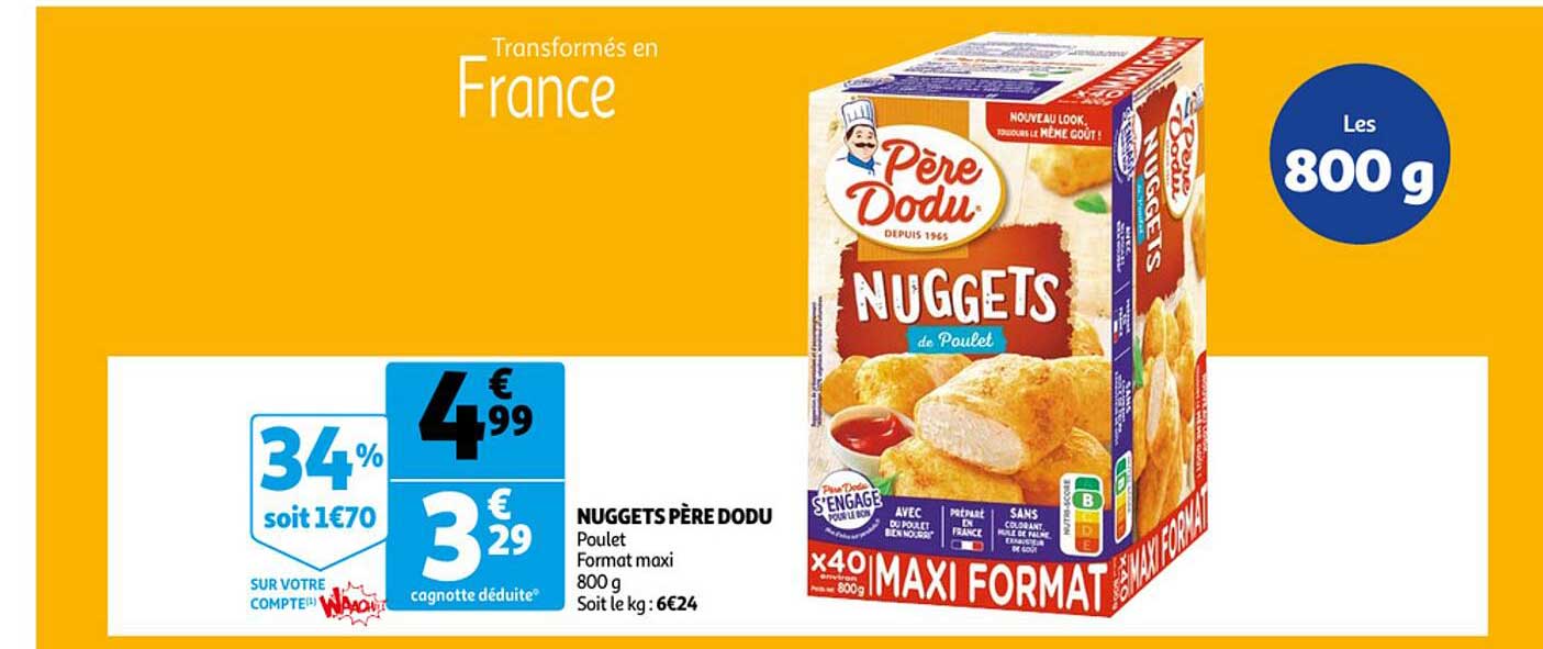nuggets père dodu