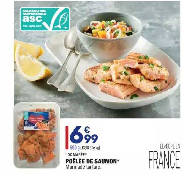 Poêlée De Saumon Loc Marée