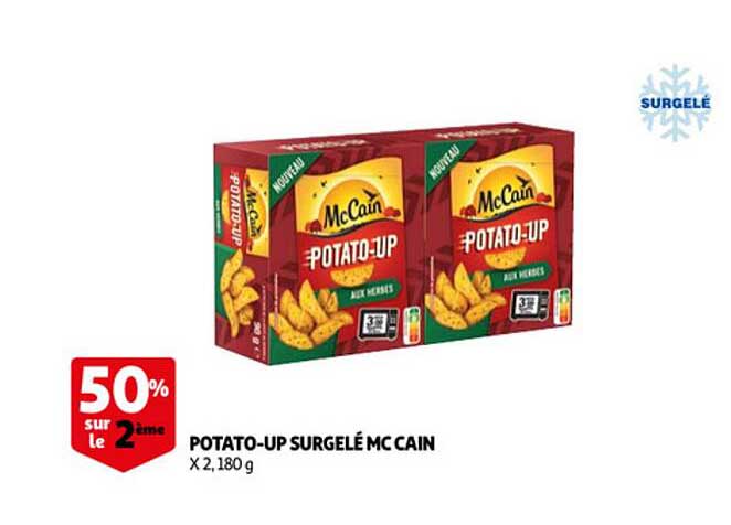 potato-up surgelé mc cain