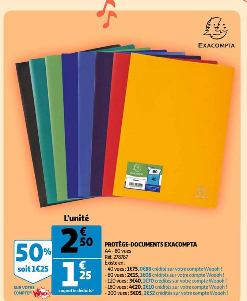 protège-documents exacompta