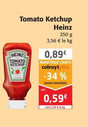 tomato ketchup heinz