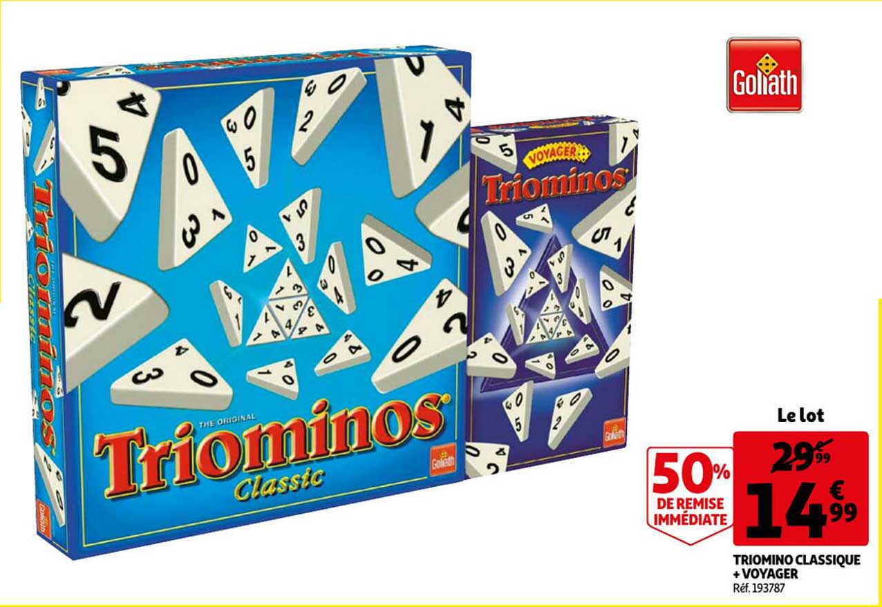 triomino classique + voyager