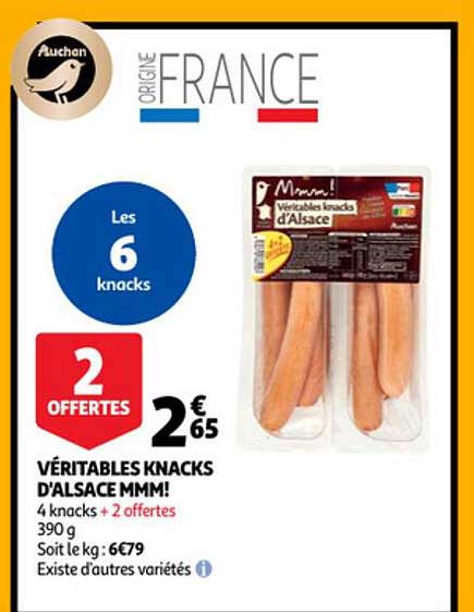 Véritables Knacks D'alsace Mmm!