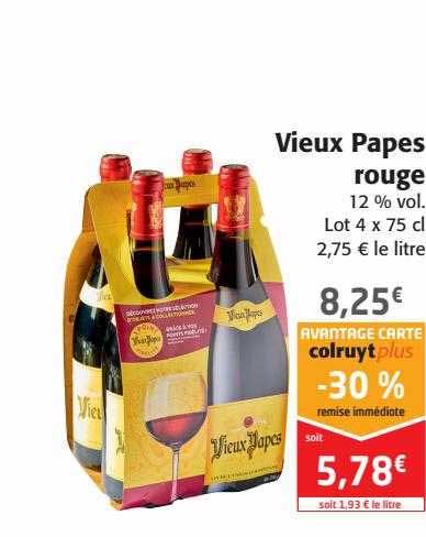 vieux papes rouge