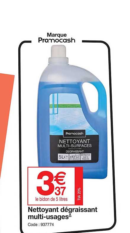 nettoyant dégraissant multi-usages