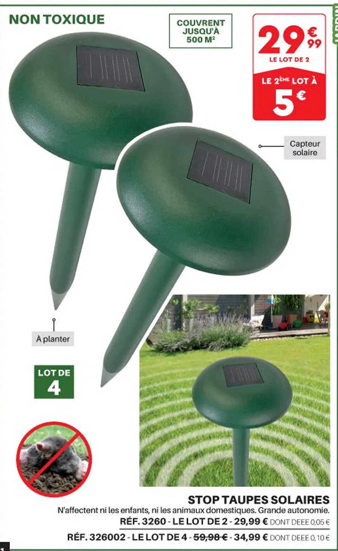 stop taupes solaires