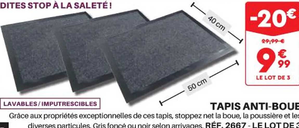 Tapis Anti-boue