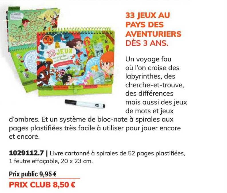 33 Jeux Au Pays Des Aventuriers
