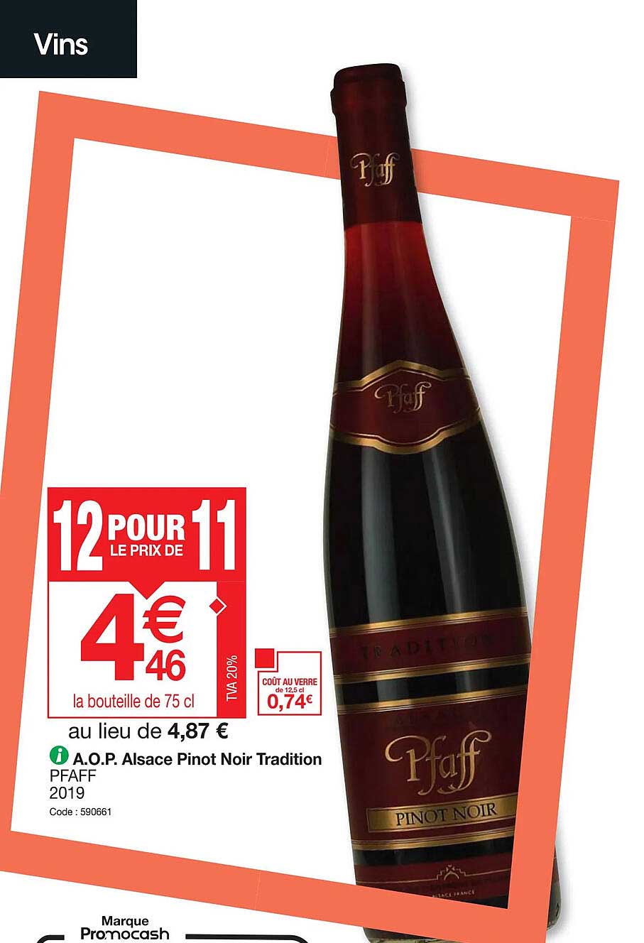 a.o.p. alsace pinot noir tradition pfaff 2019