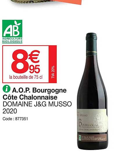a.o.p. bourgogne côtes chalonnaise domaine j&g musso