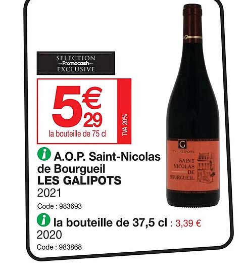 a.o.p. saint-nicolas de bourgueil les galipots
