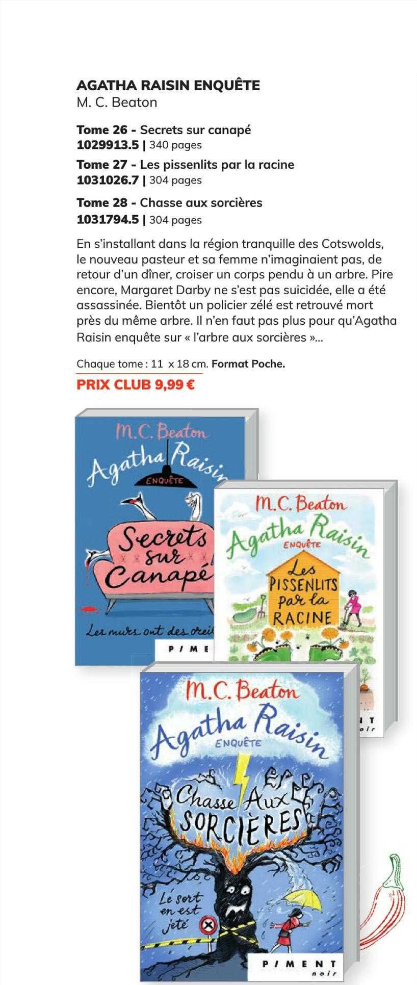 agatha raisin enquête - m.c. beaton