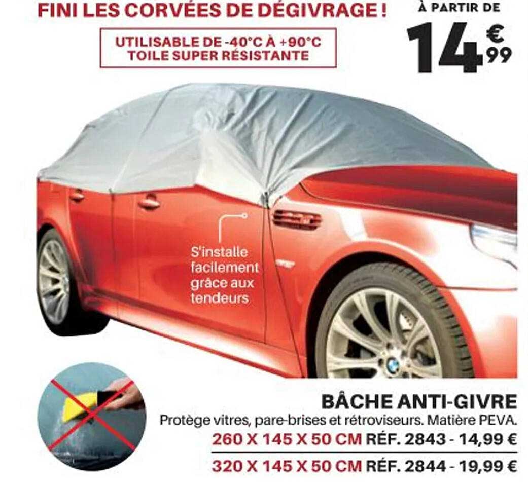 bâche anti-givre