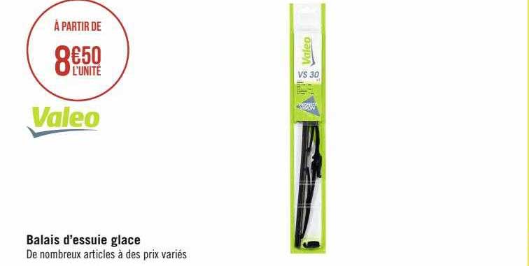balais d'essuie glace valeo