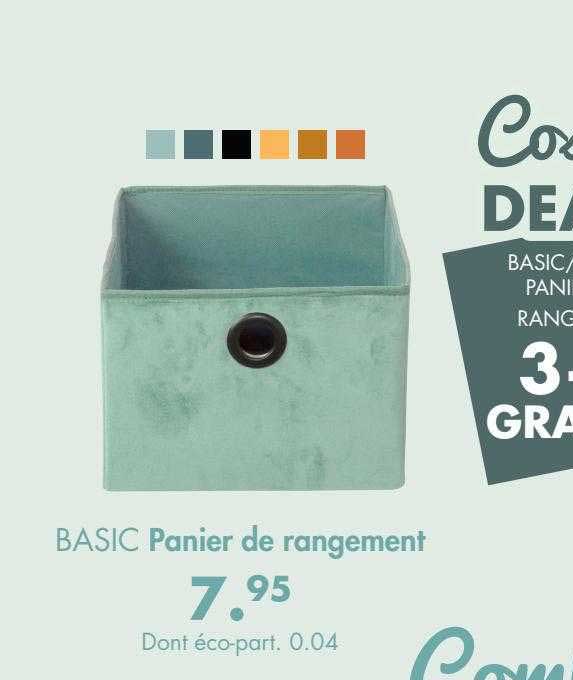 Basic Panier De Rangement