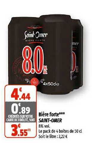 bière forte saint-omer