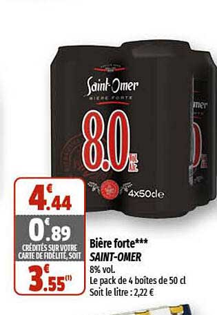 bière forte saint-omer