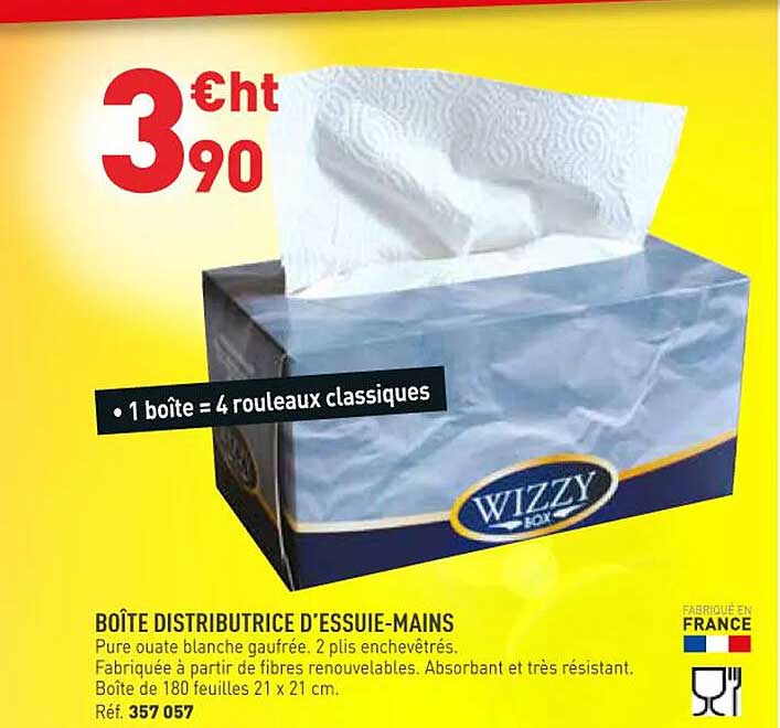 Boîte Distributrice D'essuie-mains