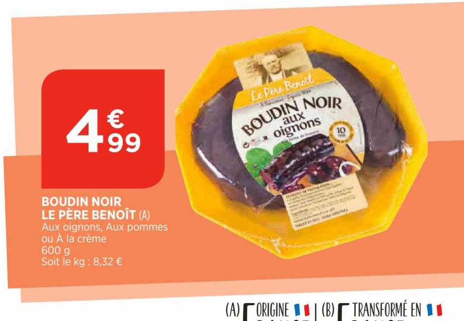 boudin noir le père benoît