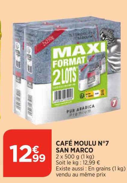 café moulu n°7 san marco