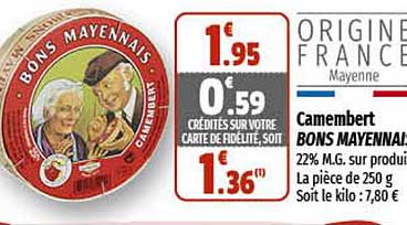 camembert bons mayennais