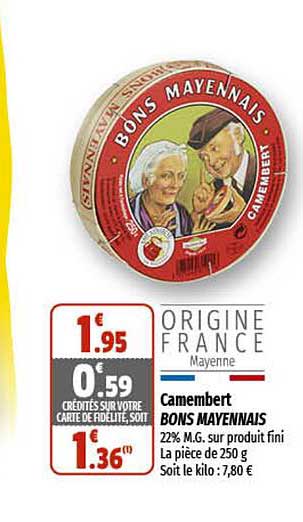 camembert bons mayennais