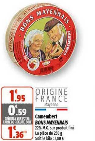 camembert bons mayennais
