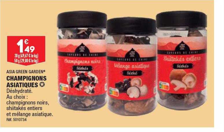 Champignons Asiatiques Asia Green Garden