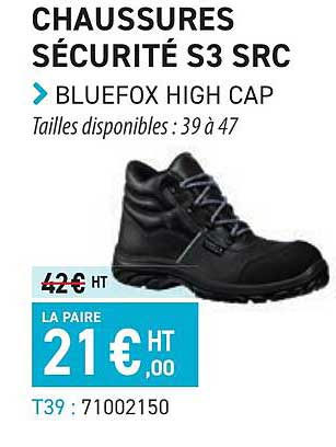 chaussures sécurité s3 src