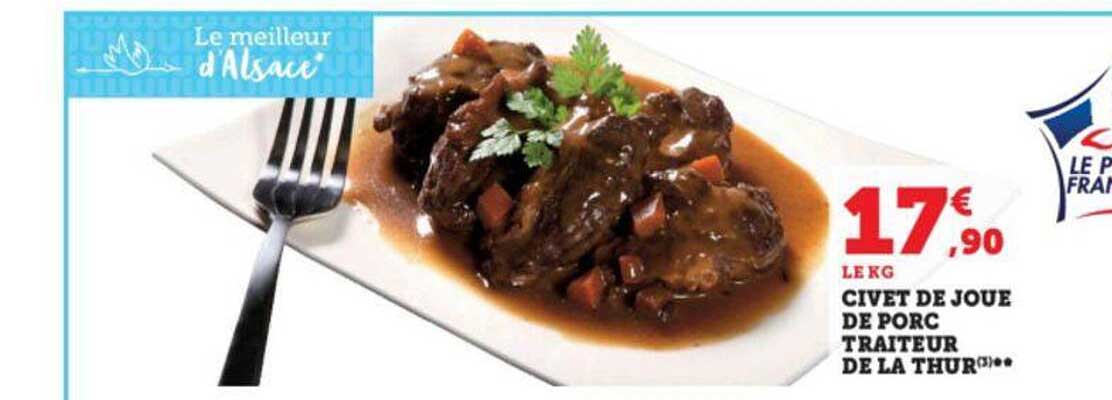 Civet De Joue De Porc Traiteur De La Thur