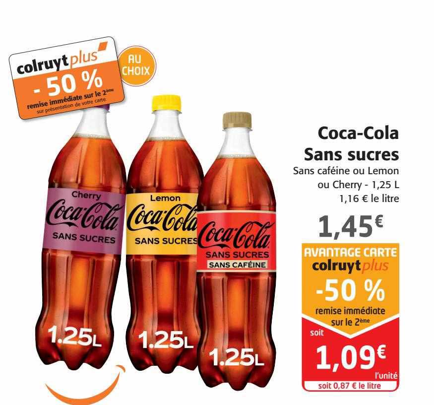 coca-cola sans sucres