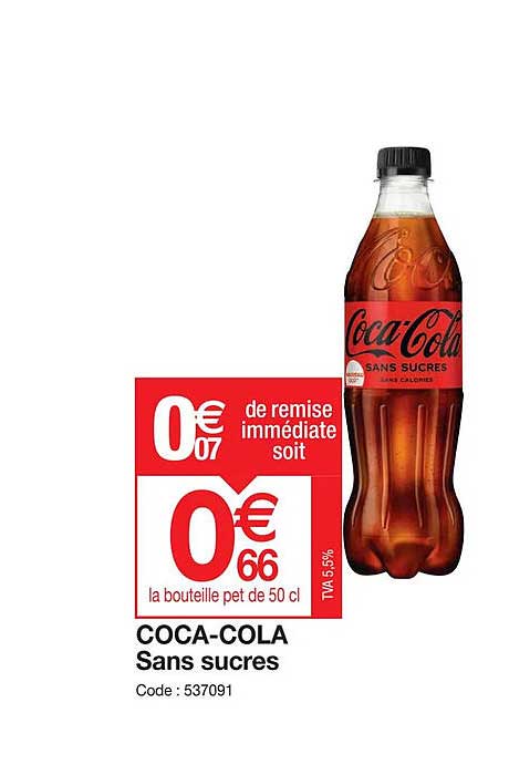 coca-cola sans sucres