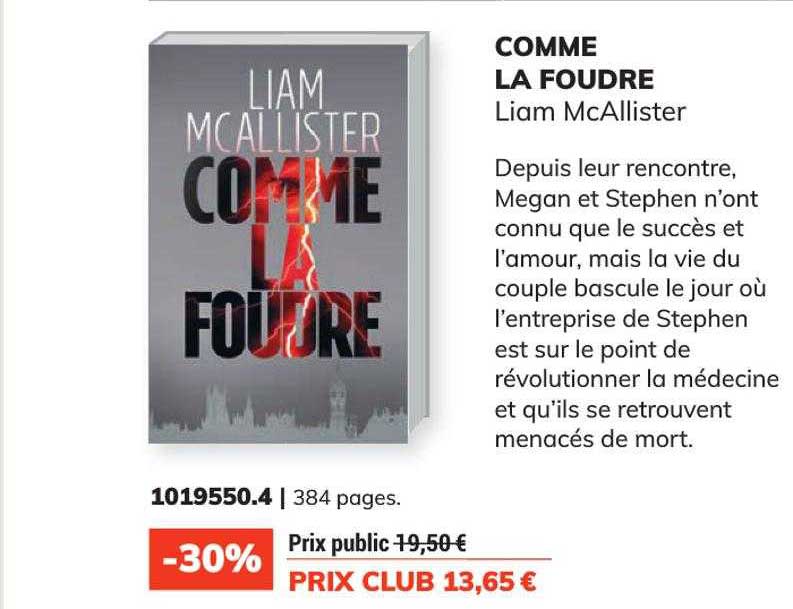 comme la foudre - liam mc allister