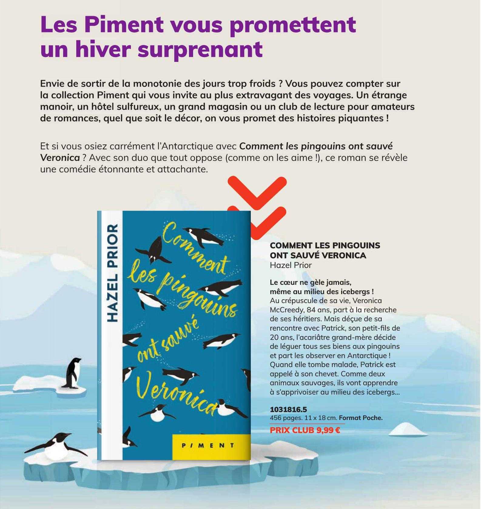 comment les pingouins ont sauvé veronica - hazel prior