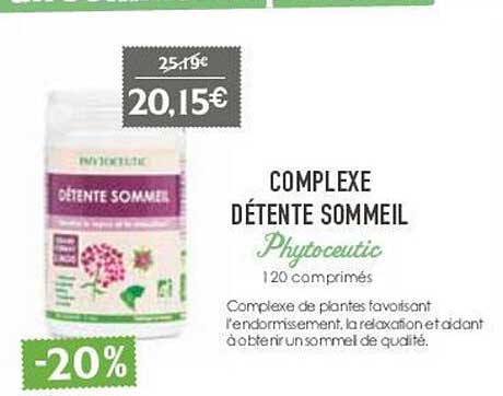 complexe détente sommeil