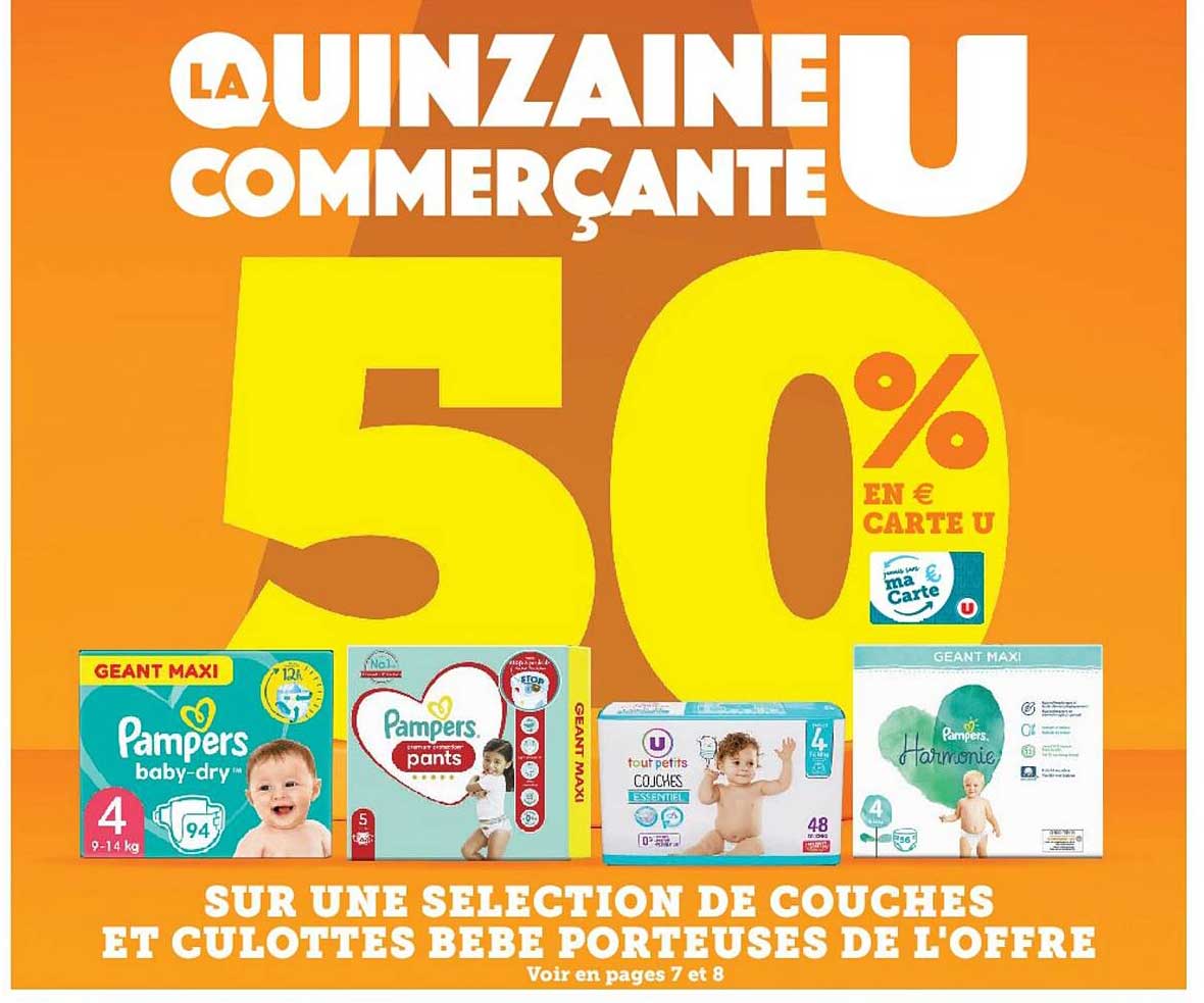 Couches Et Culottes Bébé Porteuses De L'offre