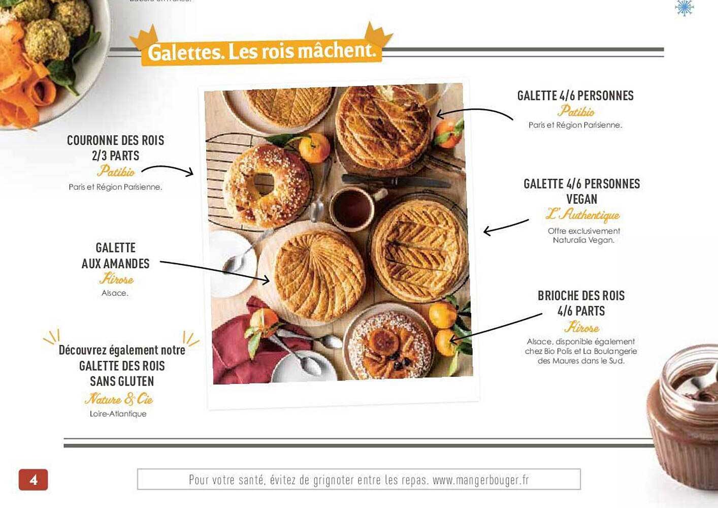 Couronne Des Rois 2-3 Parts Patibio, Galette Aux Amandes Hirose, Galette Des Rois Sans Gluten Nature & Cie, Galette 4-6 Personnes Patibio, Galette 4-6 Personnes L'authentique, Brioche Des Rois