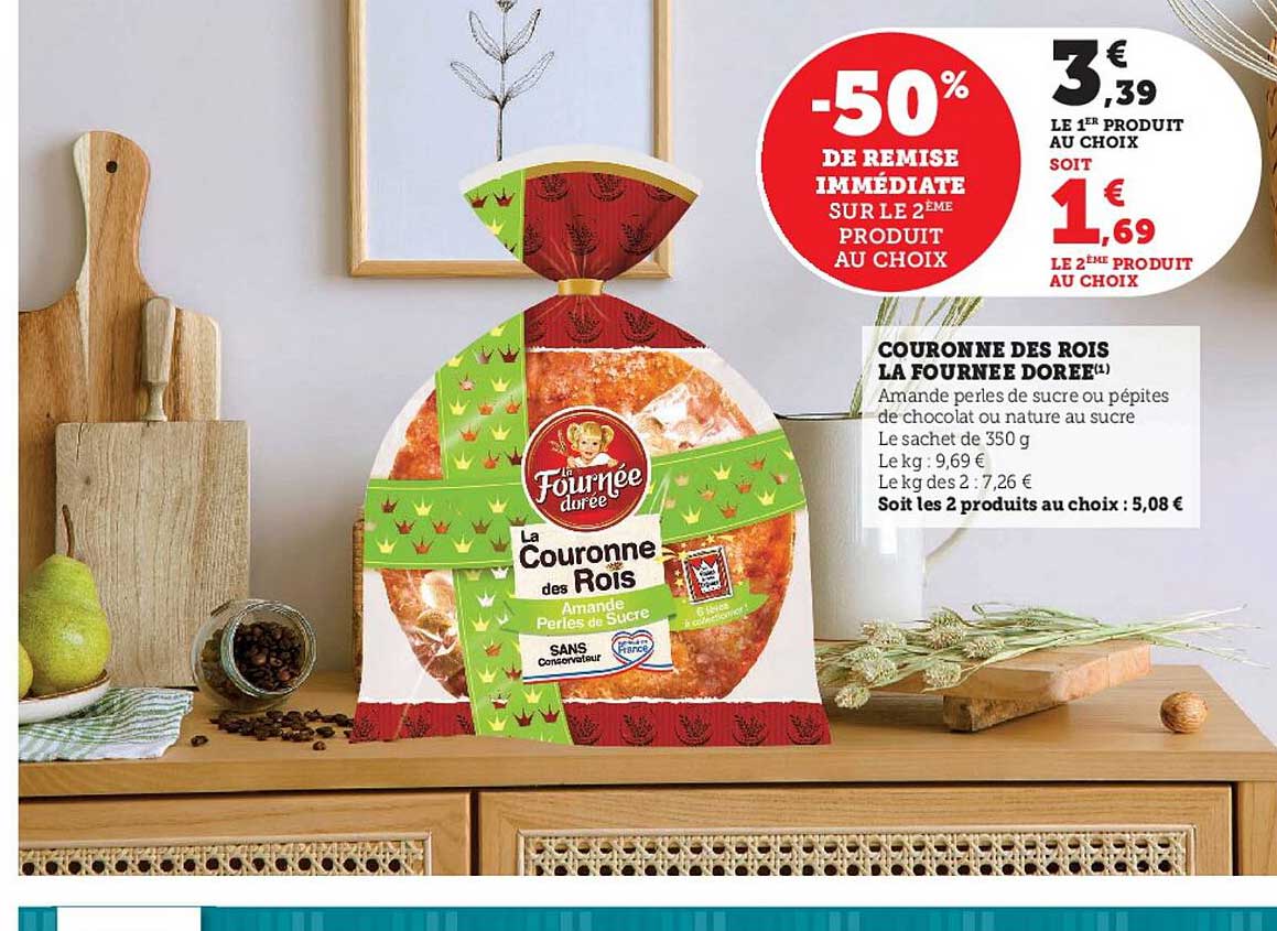 couronne des rois la fournée dorée