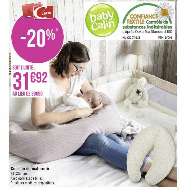 coussin de maternité baby calin