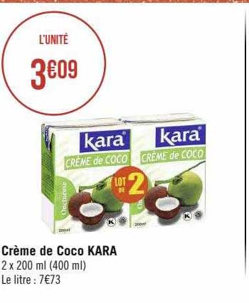 Crème De Coco Kara